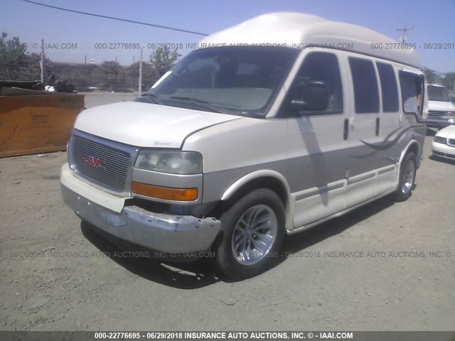 1GDFG15T661105350 - 2006 GMC SAVANA RV G1500 BEIGE photo 2