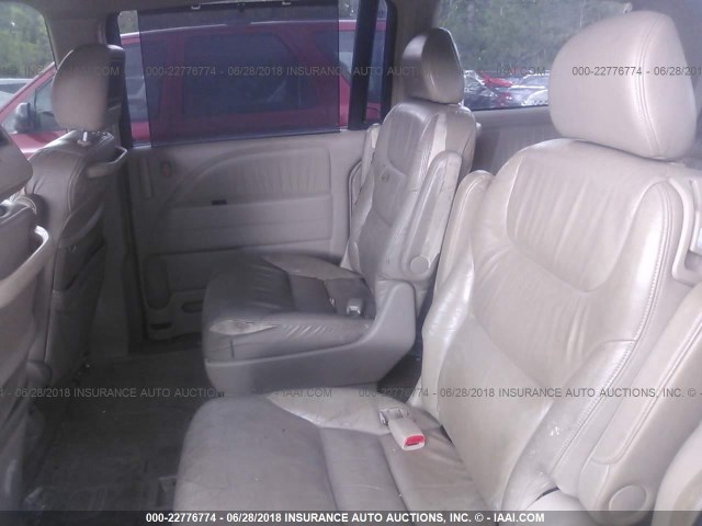 5FNRL38675B017749 - 2005 HONDA ODYSSEY EXL BEIGE photo 8