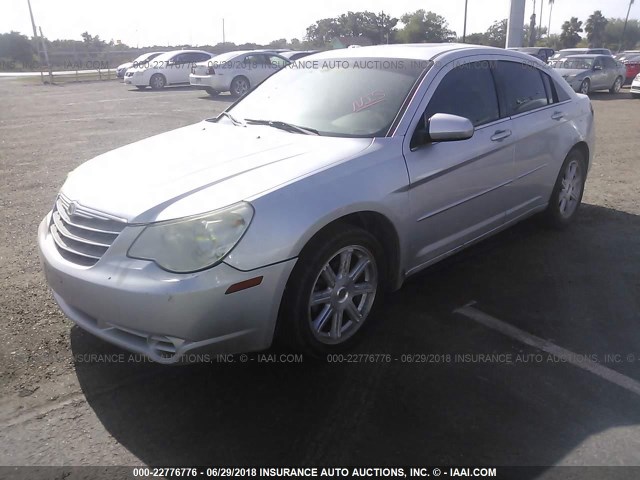 1C3LC56R97N558969 - 2007 CHRYSLER SEBRING TOURING GRAY photo 2