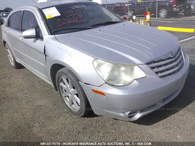 1C3LC56R97N558969 - 2007 CHRYSLER SEBRING TOURING GRAY photo 6