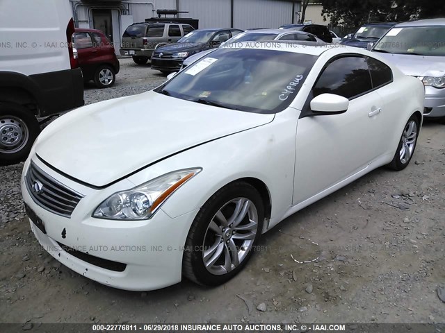 JNKCV64E68M114644 - 2008 INFINITI G37 JOURNEY/SPORT WHITE photo 2