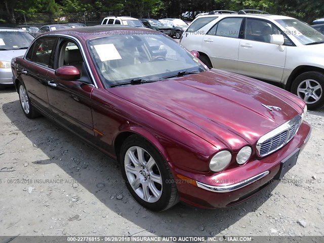 SAJWA79C75SG42289 - 2005 JAGUAR XJ8 L BURGUNDY photo 1