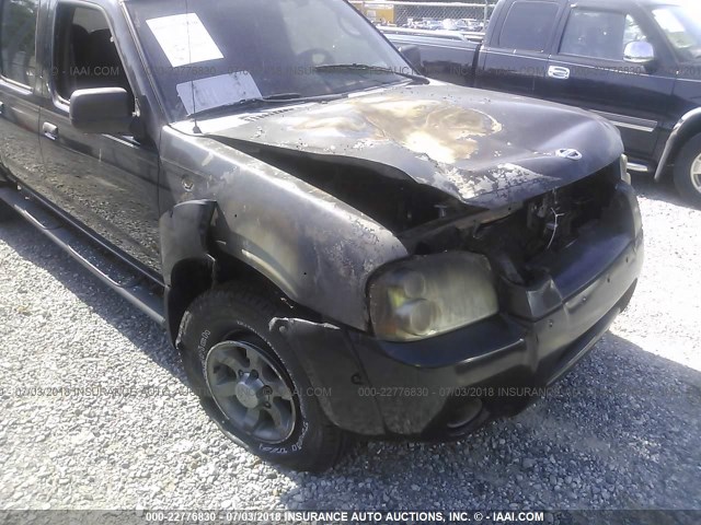 1N6ED29Y84C464220 - 2004 NISSAN FRONTIER CREW CAB XE V6 BLACK photo 6