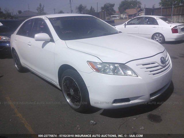 4T1BE46K59U802152 - 2009 TOYOTA CAMRY SE/LE/XLE WHITE photo 1