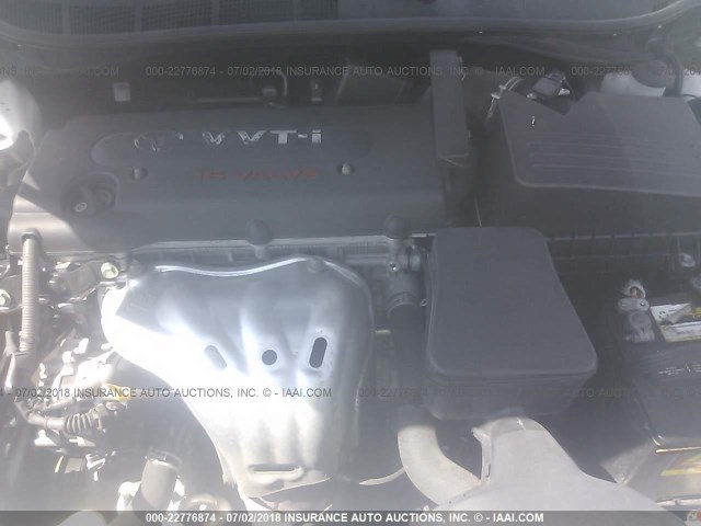 4T1BE46K59U802152 - 2009 TOYOTA CAMRY SE/LE/XLE WHITE photo 10