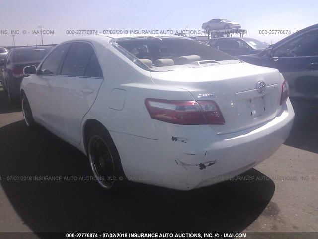 4T1BE46K59U802152 - 2009 TOYOTA CAMRY SE/LE/XLE WHITE photo 3