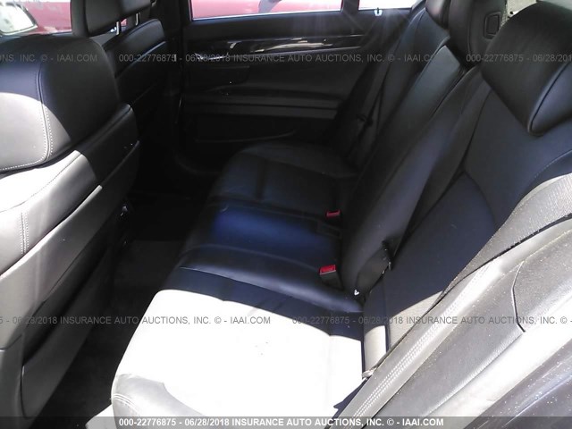 WBAKA8C5XBCY36411 - 2011 BMW 750 I GRAY photo 8