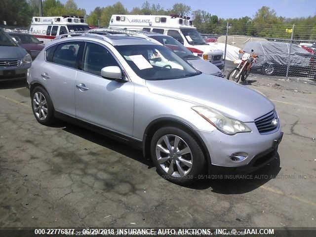 JNKAJ09F78M361849 - 2008 INFINITI EX35 JOURNEY SILVER photo 1