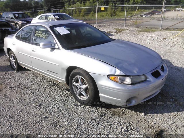 1G2WK52J62F235420 - 2002 PONTIAC GRAND PRIX SE SILVER photo 1