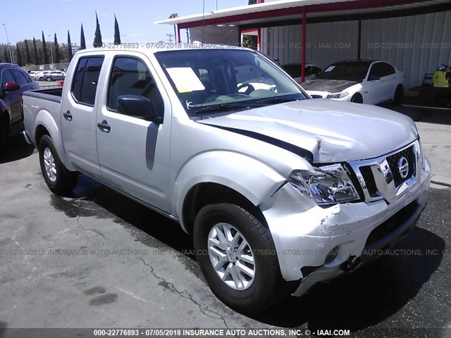 1N6AD0ER4HN746060 - 2017 NISSAN FRONTIER S/SV/SL/PRO-4X SILVER photo 1