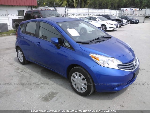 3N1CE2CP2GL359966 - 2016 NISSAN VERSA NOTE S/S PLUS/SV/SL/SR BLUE photo 1