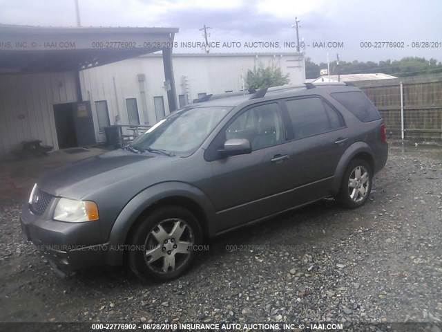 1FMZK06175GA12156 - 2005 FORD FREESTYLE LIMITED GRAY photo 2
