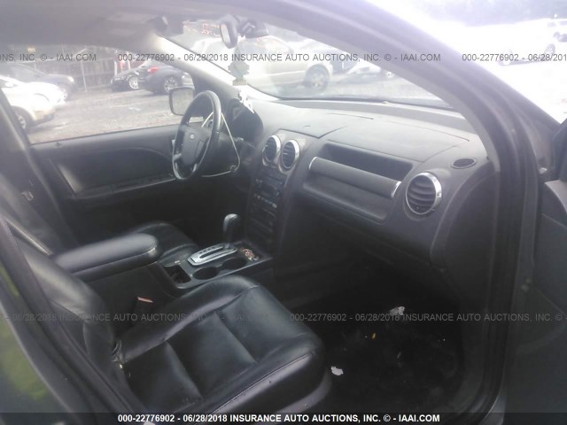 1FMZK06175GA12156 - 2005 FORD FREESTYLE LIMITED GRAY photo 5