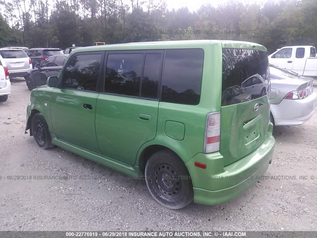 JTLKT334464070235 - 2006 TOYOTA SCION XB მწვანე ფოტო 3
