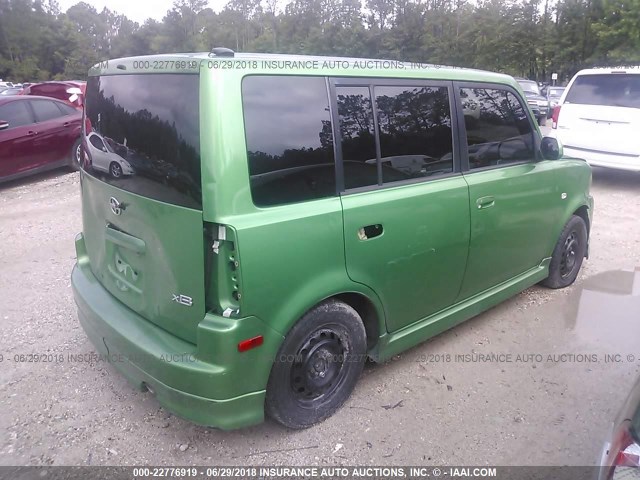 JTLKT334464070235 - 2006 TOYOTA SCION XB მწვანე ფოტო 4