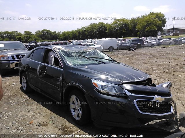 1G11B5SL7EF208988 - 2014 CHEVROLET MALIBU LS Қара фото 1