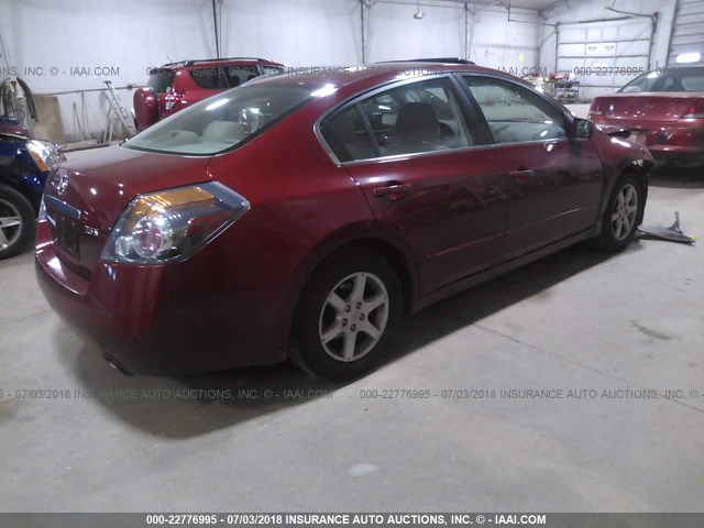 1N4AL21EX7N493108 - 2007 NISSAN ALTIMA 2.5/2.5S RED photo 4