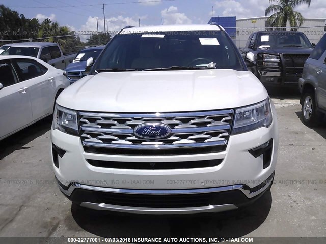 1FM5K7F88JGA46959 - 2018 FORD EXPLORER LIMITED 白色 照片 6