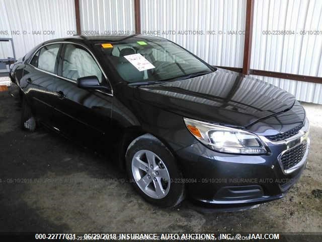 1G11B5SL7FF138961 - 2015 CHEVROLET MALIBU LS 灰色 照片 1