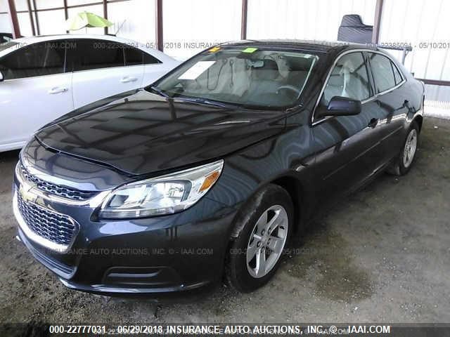 1G11B5SL7FF138961 - 2015 CHEVROLET MALIBU LS 灰色 照片 2