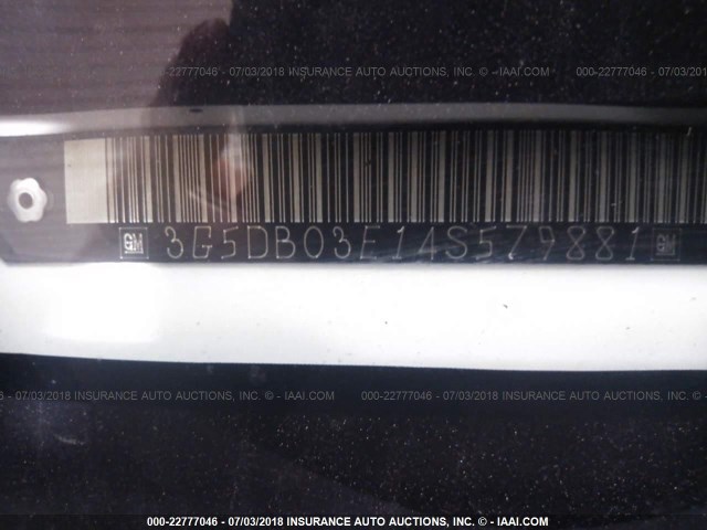 3G5DB03E14S579881 - 2004 BUICK RENDEZVOUS CX/CXL WHITE photo 9