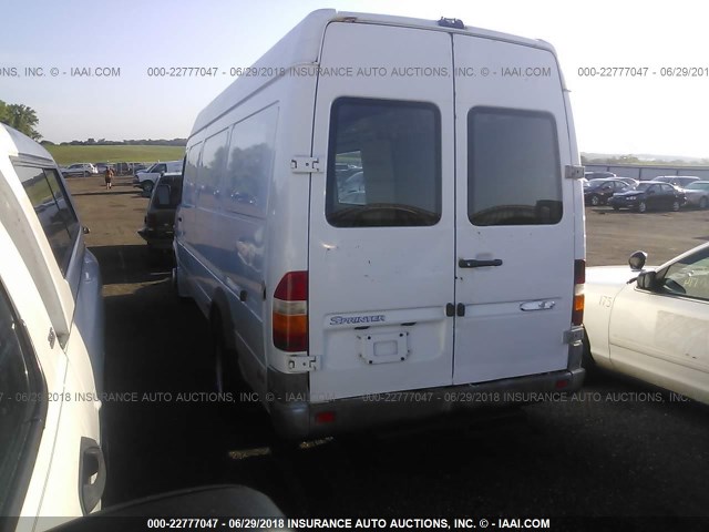 WD2YD542135525378 - 2003 SPRINTER 3500 SPRINTER  WHITE photo 3