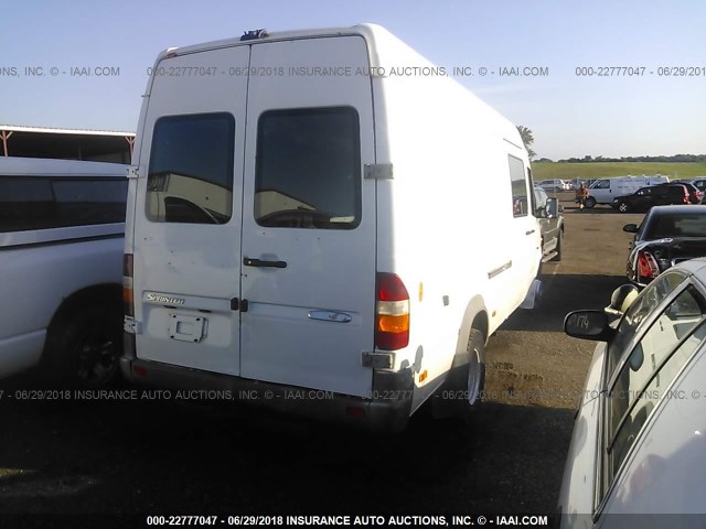 WD2YD542135525378 - 2003 SPRINTER 3500 SPRINTER  WHITE photo 4