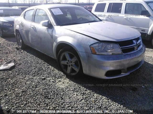 1B3BD1FB5BN554458 - 2011 DODGE AVENGER MAINSTREET SILVER photo 1