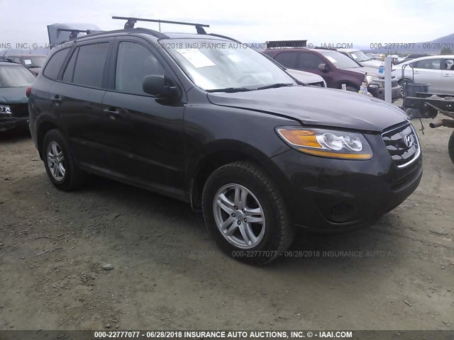 5NMSGDABXAH405652 - 2010 HYUNDAI SANTA FE GLS GRAY photo 1