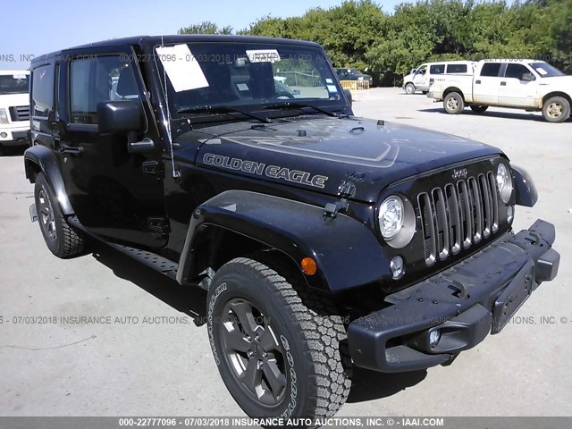 1C4HJWDG5JL892174 - 2018 JEEP WRANGLER UNLIMITE SPORT BLACK photo 1