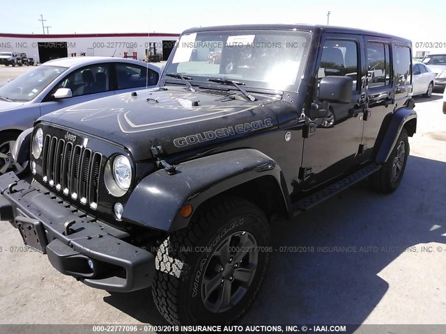 1C4HJWDG5JL892174 - 2018 JEEP WRANGLER UNLIMITE SPORT BLACK photo 2