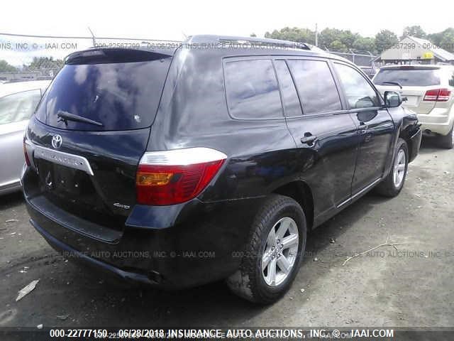 5TDJK3EH4AS011340 - 2010 TOYOTA HIGHLANDER SE Unknown photo 4