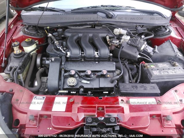 1MEFM55S6YA601763 - 2000 MERCURY SABLE LS PREMIUM RED photo 10