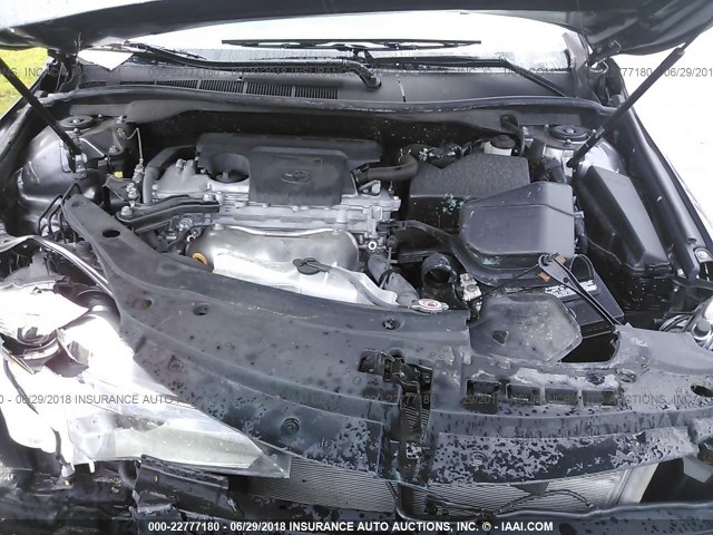 4T1BF1FK8HU711175 - 2017 TOYOTA CAMRY LE/XLE/SE/XSE GRAY photo 10