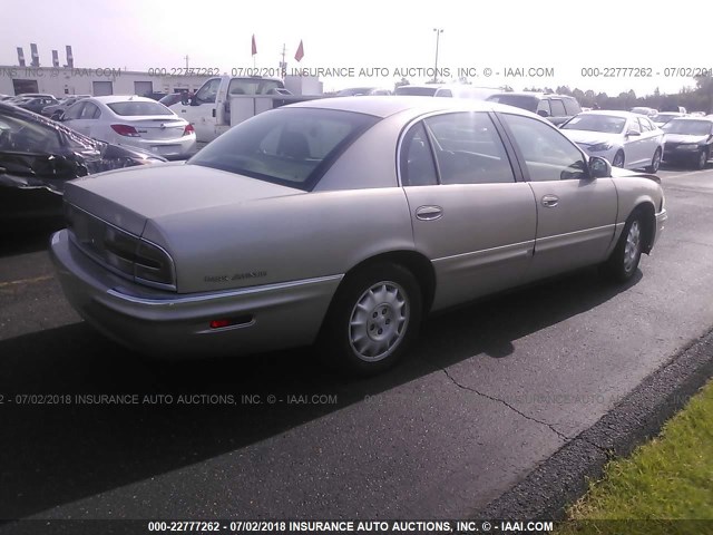 1G4CW52K7W4603967 - 1998 BUICK PARK AVENUE  TAN photo 4