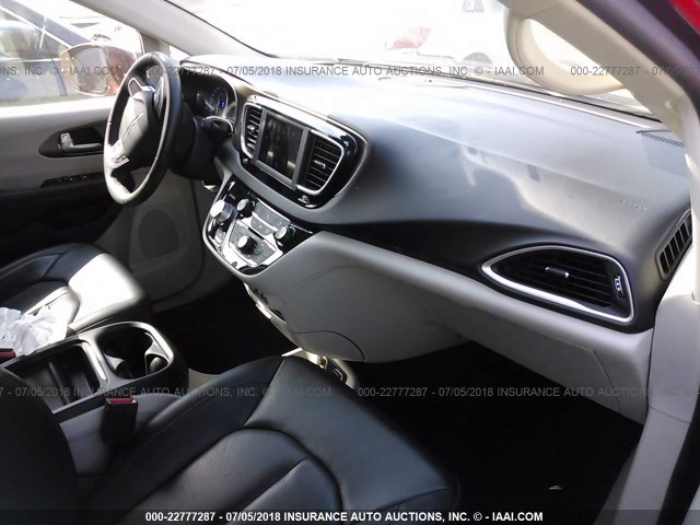 2C4RC1BG0JR118992 - 2018 CHRYSLER PACIFICA TOURING L წითელი ფოტო 5