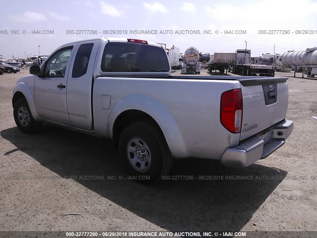 1N6BD0CT2DN735989 - 2013 NISSAN FRONTIER S/SV GRAY photo 3
