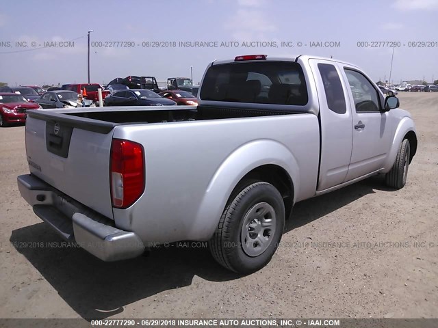 1N6BD0CT2DN735989 - 2013 NISSAN FRONTIER S/SV GRAY photo 4