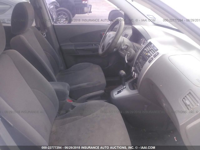 KM8JN12D97U638743 - 2007 HYUNDAI TUCSON SE/LIMITED WHITE photo 5