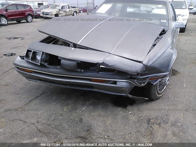 1G3AM19X2GD379889 - 1986 OLDSMOBILE CUTLASS CIERA BROUGHAM GRAY photo 6