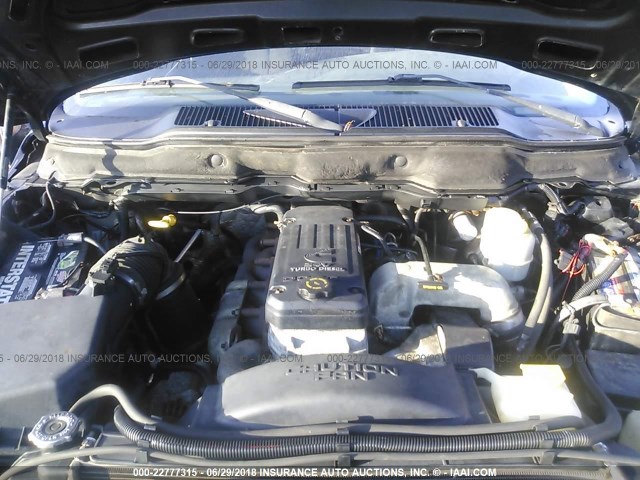 3D7KA28C03G861281 - 2003 DODGE RAM 2500 ST/SLT 黑色 照片 10