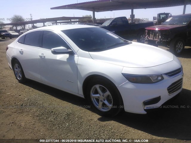 1G1ZB5ST8GF232190 - 2016 CHEVROLET MALIBU LS 白色 照片 1