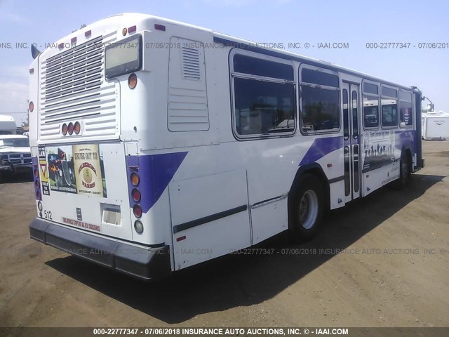 15GCB201411110923 - 2001 GILLIG TRANSIT BUS  WHITE photo 4