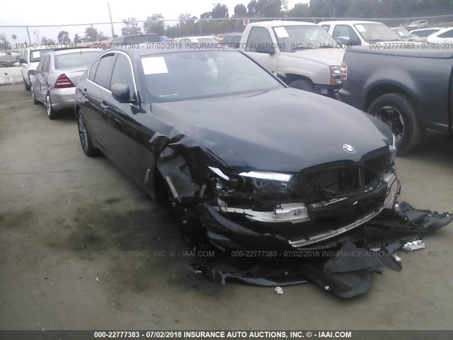 WBAJE5C51JG917741 - 2018 BMW 540 I BLACK photo 1