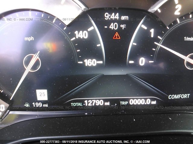 WBAJE5C51JG917741 - 2018 BMW 540 I BLACK photo 7