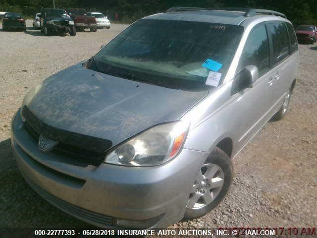 5TDZA22C54S021534 - 2004 TOYOTA SIENNA XLE/XLE LIMITED SILVER photo 1