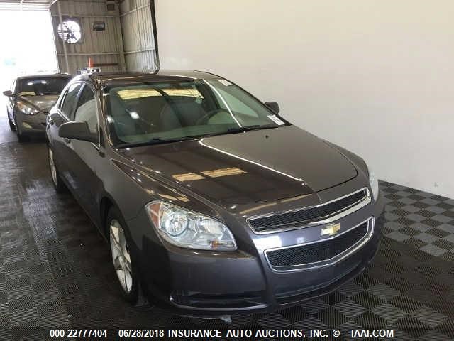 1G1ZA5E19BF346186 - 2011 CHEVROLET MALIBU LS GRAY photo 1