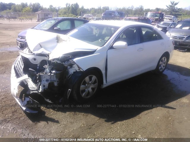4T4BE46K48R045510 - 2008 TOYOTA CAMRY CE/LE/XLE/SE WHITE photo 2