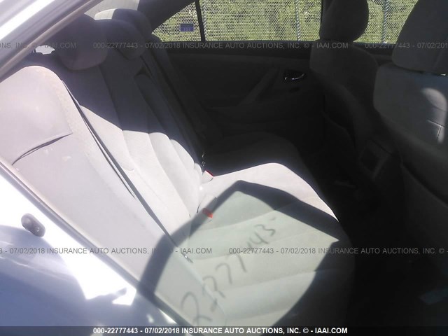 4T4BE46K48R045510 - 2008 TOYOTA CAMRY CE/LE/XLE/SE WHITE photo 8