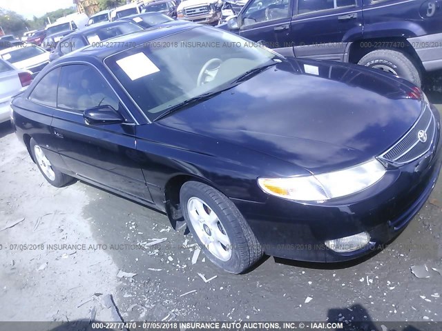 2T1CF28P9XC185125 - 1999 TOYOTA CAMRY SOLARA SE/SLE შავი ფოტო 1